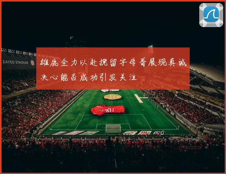 雄鹿全力以赴挽留字母哥展现真诚决心能否成功引发关注